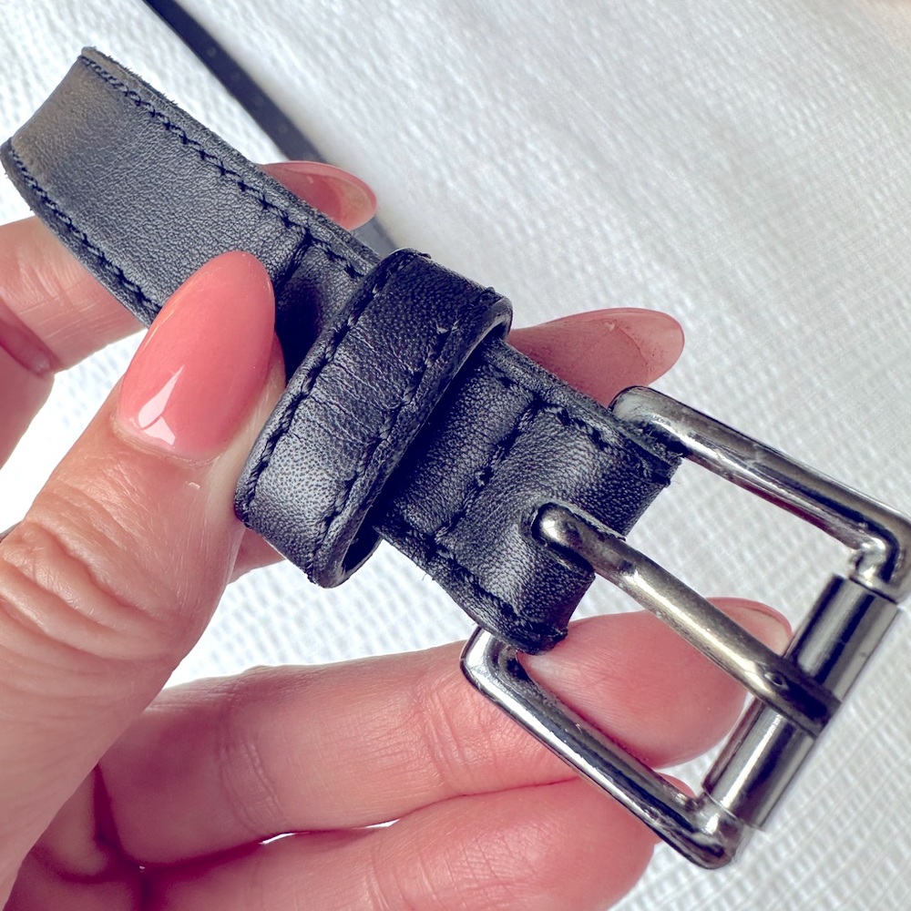 Emporio Armani classic belt for the waist